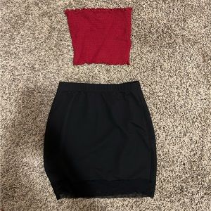 Skirt and Bandeau Bundle